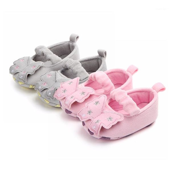 

spring baby girl bow-knot cotton walking shoes infant cute princess shoes toddler girls anti-slip first walkers1
