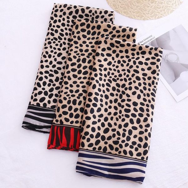 

2021 new fashion ombre dot print scarves shawls women long soft cotton trendy spot fringe scarf wrap hijab muffler ing, Blue;gray