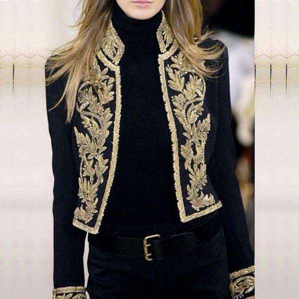 

women long sleeve open front short cardigan suit jacket work office blazer feminino autumn winter suit blazer women c309151, White;black