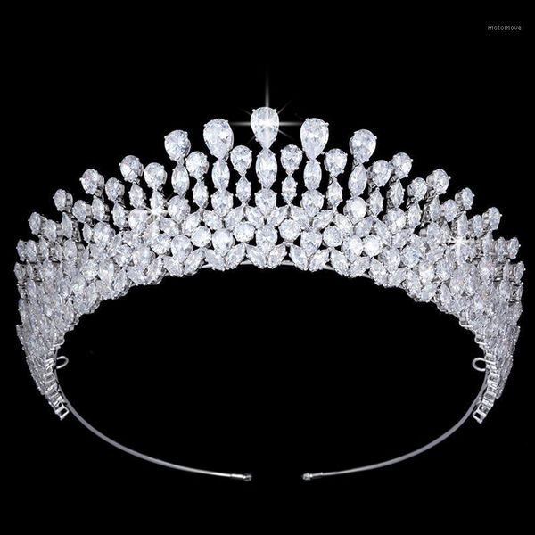 

hair clips & barrettes tiaras and crowns jewelry vintage simple water droplets shape design elegant bc5092 women wedding party accesorios mu, Golden;silver