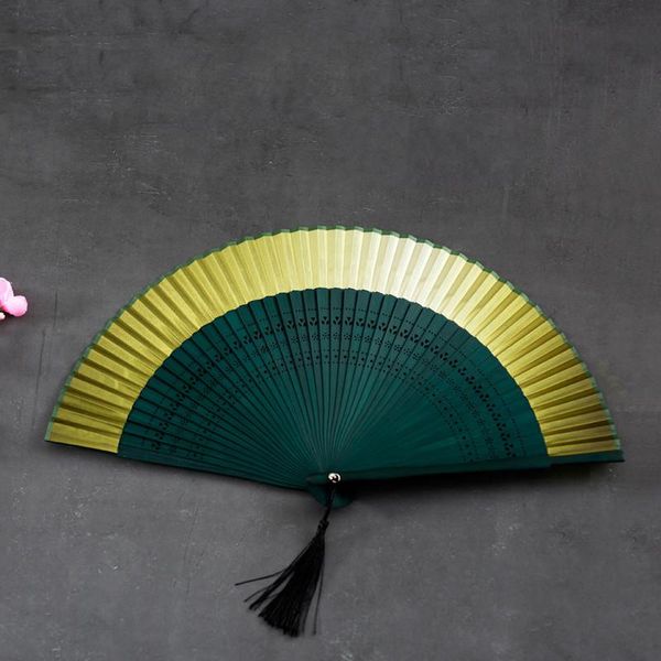 

party favor chinese folding dance fan eventail mariage classical women silk vintage bamboo ladies hand fans abanicos para boda