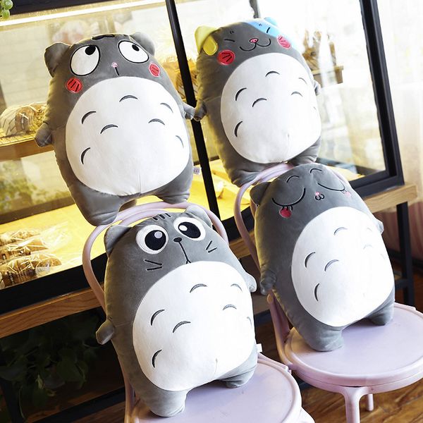 

Multi-expression software down cotton Dragon cat doll plush toy cartoon doll children's pillow gift wholesale