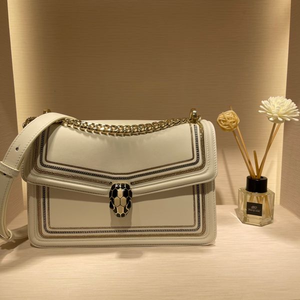 

new product the calfskin glistened women bags 2886560031 collocation chain adjust leather straps joker is changeable interior zipper pocket