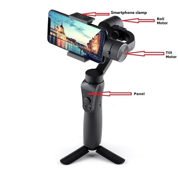 

4fds2awflexible 3-axis mobile holder factory phone gimble 3 axis handheld smartphone &action camera gimbal stabilizer face tracking