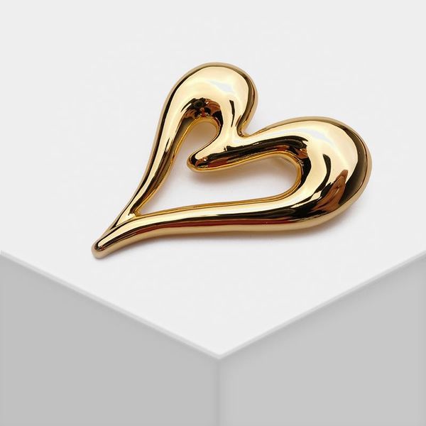 

amorita бутик модной любовь броши, Gray