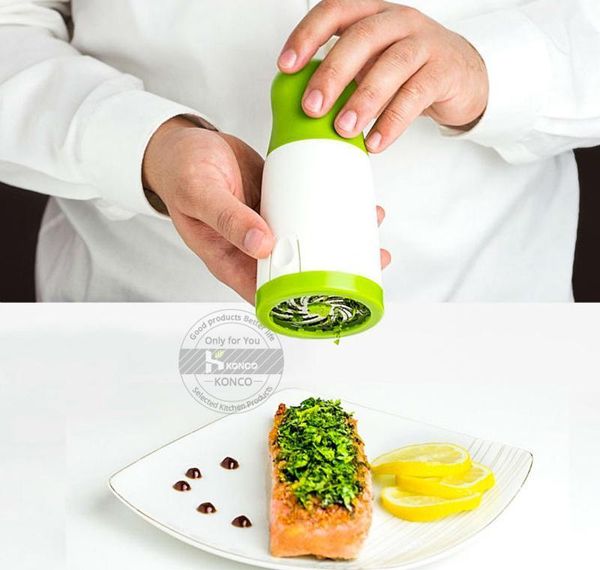 

konco herb grinder spice mill parsley shredder chopper vegetable cutter garlic coriander spice grinder jllpib yummy_shop
