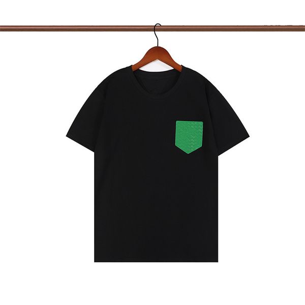 Sommer Herren T-Shirt tragen Designer Kurzarm 100 Mode Damen Poloshirt Casual Baumwolle Großhandel Stickerei Luxus T-Shirts Polos 002