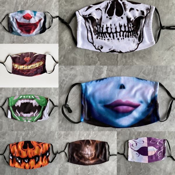 

dustproof latex ppr1i full spoof happy clown new pumpkin baby costume mask halloween disgusted head party masks cry