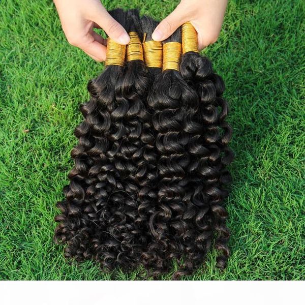 

thick end kinky curly bulk braid hair popular kinky curl indian human hair extensions for black women no attachment human hair bulk