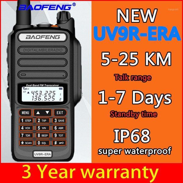 

baofeng new walkie-talkie long distance 25km baofeng uv-9r era plus cb ham radio hf transceiver uhf vhf radio1