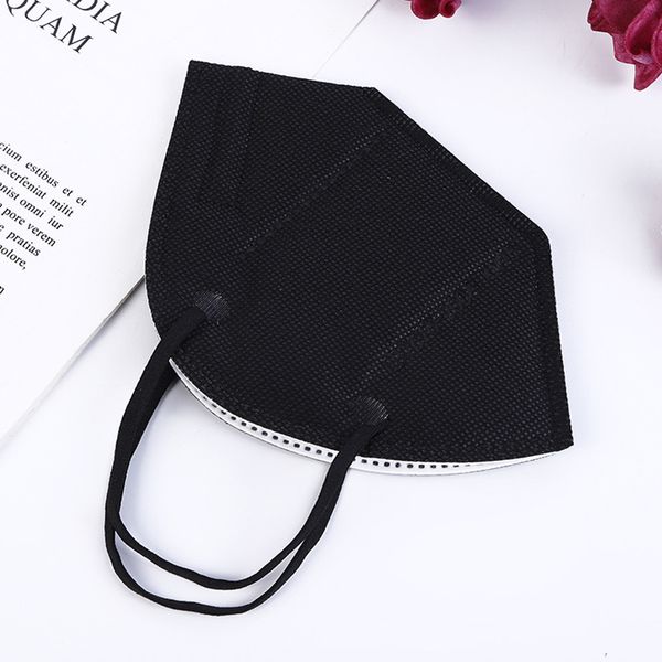

k95 black face 5-layer dhl non-woven masks fabric dustproof windproof respirator anti-fog dust-proof outdoor m