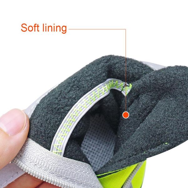 

winter dog shoes warm small big dogs shoes socks waterproof reflective dog boots paw protector non slip rain snow pet bbydfl