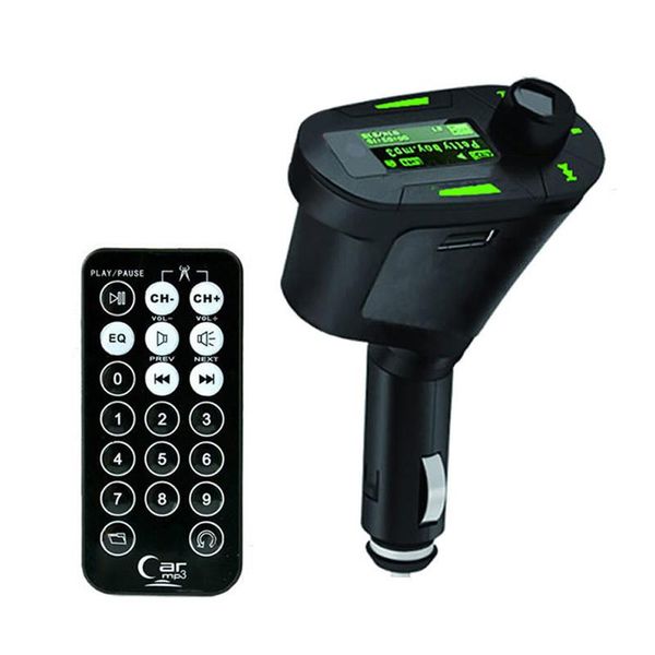 

bluetooth car kit mp3 player wireless fm transmitter modulatorb sd mmc lcd with remote