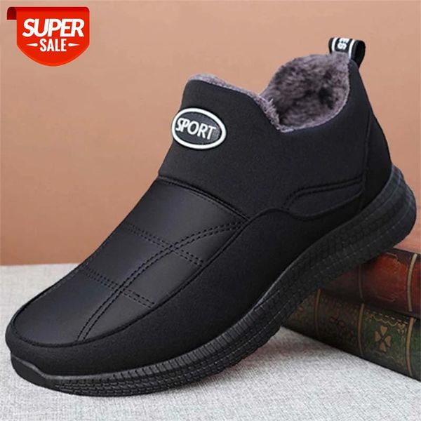 

men winter safety shoes warm winter boots men fashion boots male working shoes mans sneakers plush furry footwear #ha6v