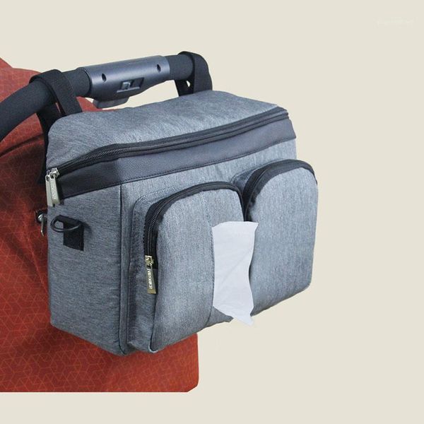 

stroller diaper bag baby nappy bag stroller hanging organizer mom travel tote infant bottle pouch mommy maternity1