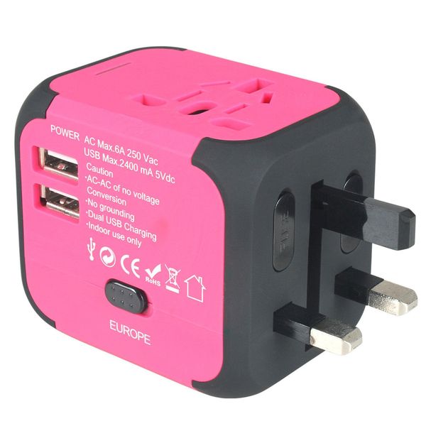 

dual usb au/uk/us/eu universal travel ac power charger adapter plug converter