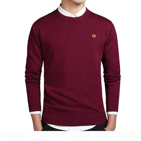 

2020 standard solid pullovers full sleeves o-neck 100% mink cashmere auturm & winter men formal knitted sweater, White;black