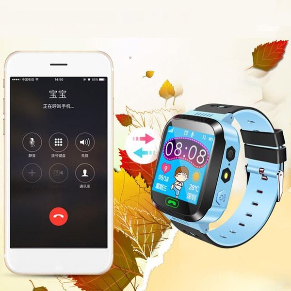 

children's watch with smart phone positioning, waterproof pgraphy wristband, telephone call, anti loss, sos, children, 2020dew