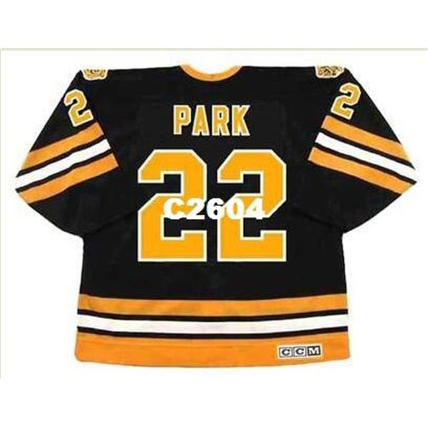 

mens #22 brad park boston bruins 1978 ccm vintage retro hockey jersey or custom any name or number retro jersey, Black