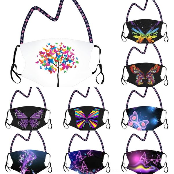 

1bza mouth ice mask anti pm2.5 face dust covermasks antiwashableice silk cotton dustproof child new, Black