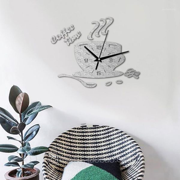 

wall clocks clock diy decoration 3d mirror acrylic home decor interior design silent holiday livingroom1