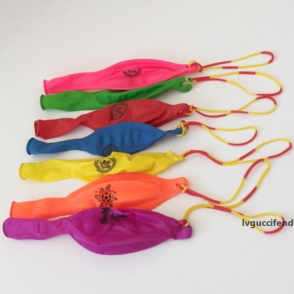 

dqnpparty christmas bounce floating balloon toys colorful latex material punch balloons with elastic