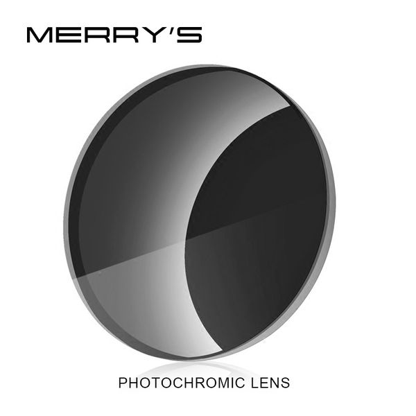 

merrys pchromic series 1.56 1.61 1.67 prescription cr-39 resin aspheric glasses lenses myopia sunglasses lens