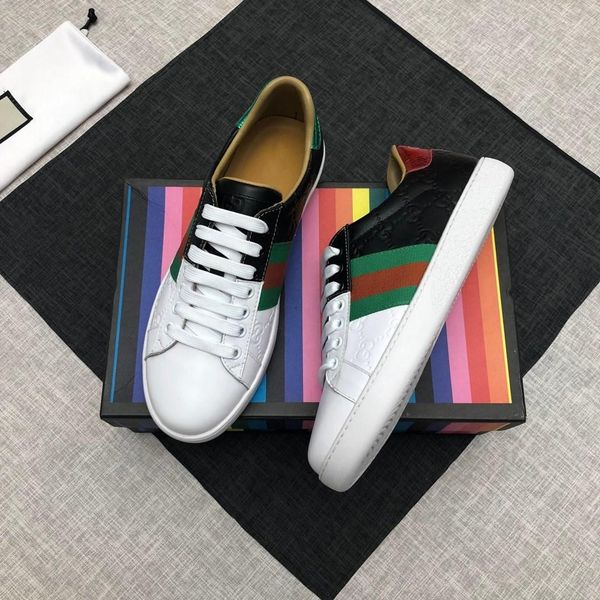 

2021 new men's casual shoes made of high-quality leather, comfortable and breathable, fashionable and versatile outdoor casual sports s, Black