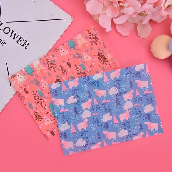 

100/200 sheets 6 styles sheets christmas xmas wedding gift candy wrapping paper wax tissue paper