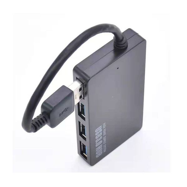 

2020 usb hub 3.0 4 port hub high speed data transfer convertor support mutli systems plug and play usb adapter