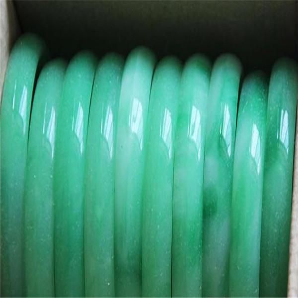 

wholesale-a grade pure natural jade bangle bracelet jade bracelet with certificate 2 pcs/lot, Black