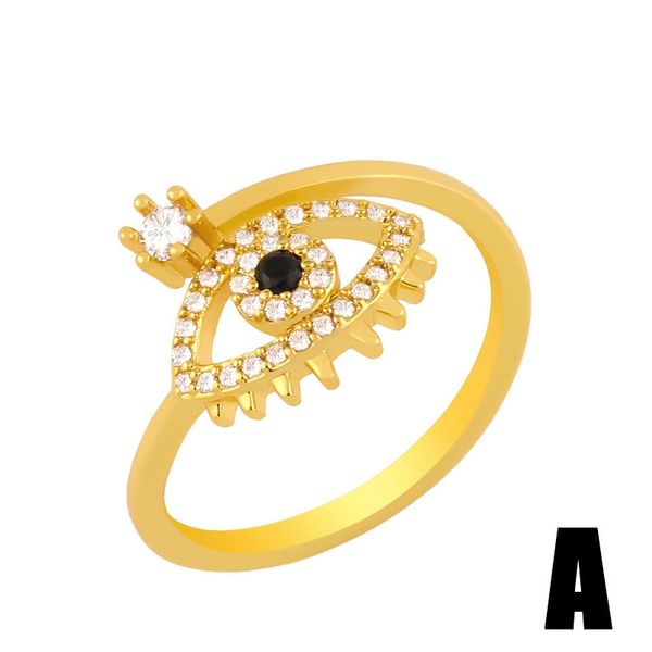 

demon eye ring micro inlay циркон кольцо insex щебель дизайнерские кольцо аксессуары rij85 demon eye sqcevk queen66, Golden;silver