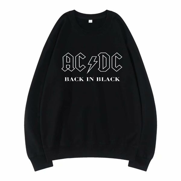 

australian rock band hip hop hoodies letter print women men hooded sweatshirt casual skateboard pullover men clothe sha c0127, Black