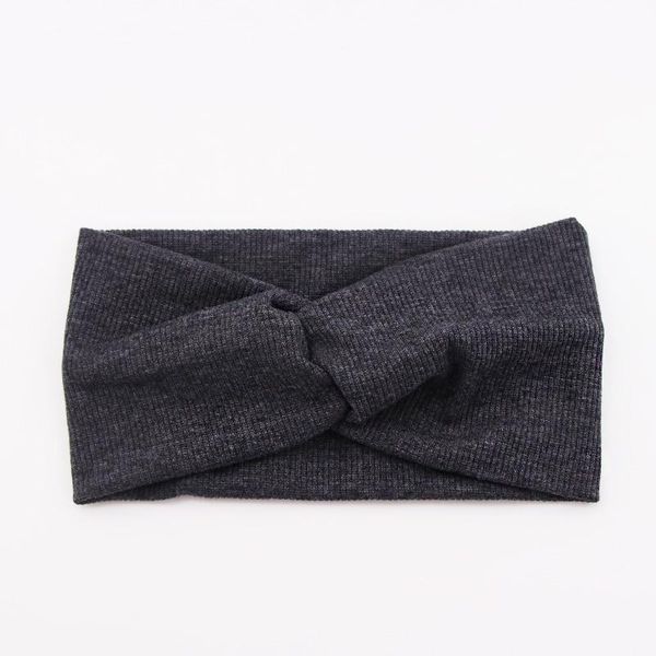 

женщины, девушки вязание крест узел хлопок теплые повязки волос держатель волос эластичные парикмахеры tabban headwraps мода принадлежности, Black;brown