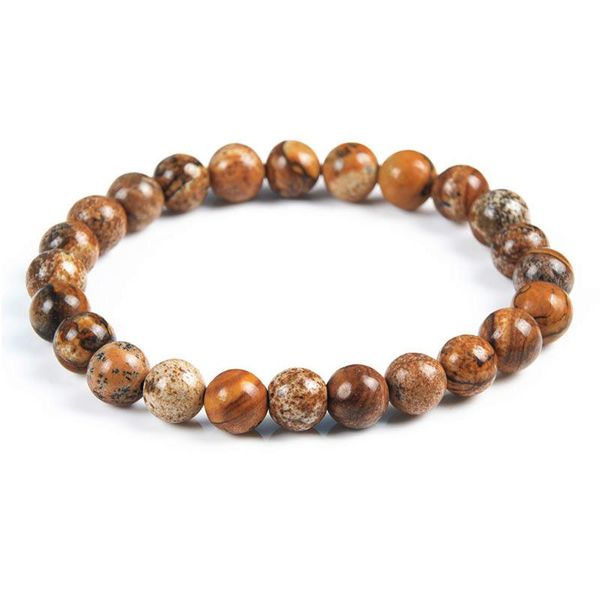 

chanfar tiger eye натуральный камень браслеты из бисера браслеты из бисера эластичная веревка цепочка лава круглый бусин будды браслеты для