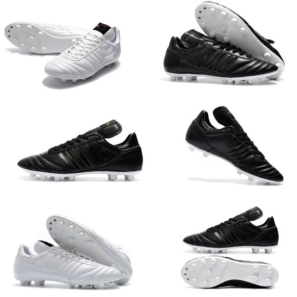 

2020mens copa mundial leather fg soccer shoes discount soccer cleats 2015 world cup football boots size 39-45 black white botines futbol