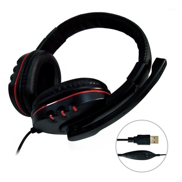

comfort 3.5mm plug gaming headsets big headphones with mic stereo deep bass for pc computer gamer lap