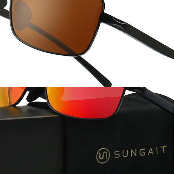

sungait ultra light rectangular polarizing sungat with uv protection function