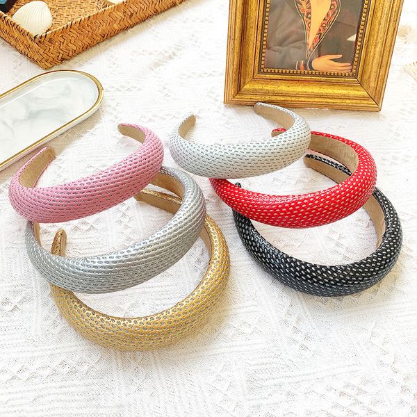 

women pure color gilding headband lady crystal rhinestone hair hoop fashion hairs accessories 6 8md j2, Slivery;white