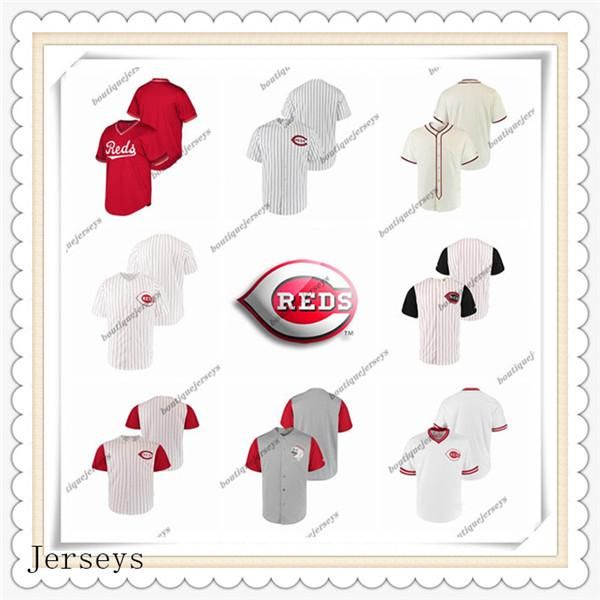 

custom cincinnati reds men women youth personalized #00 any name and number black crimson white red gray jerseys 01, Blue;black