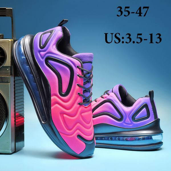 

женщина вулканизируют неоновую женскую платформу мода running мужчины спортивные туфли мокасины мужские кроссовки 47 201 2012, Black
