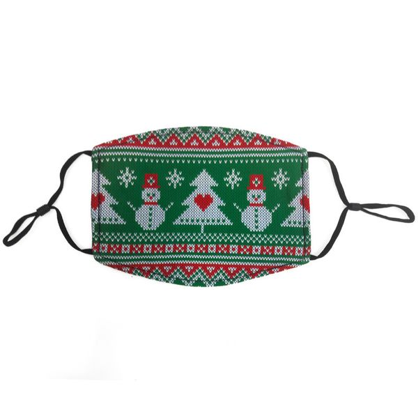 

year children designer theme christmas student cotton new face masks cute cartoon creative anti-dust reusable