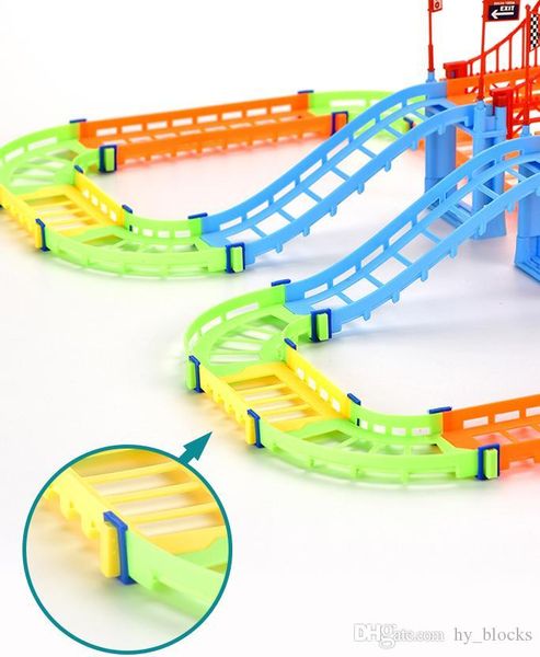

diy electric building blocks rall car early children education toys creative assembly blocks model building for kids intelligence gift 04