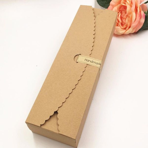

20pcs/lot kraft gift boxes paper handmade candy /chocolate packing box blank storage diy wedding cake boxes jllsij