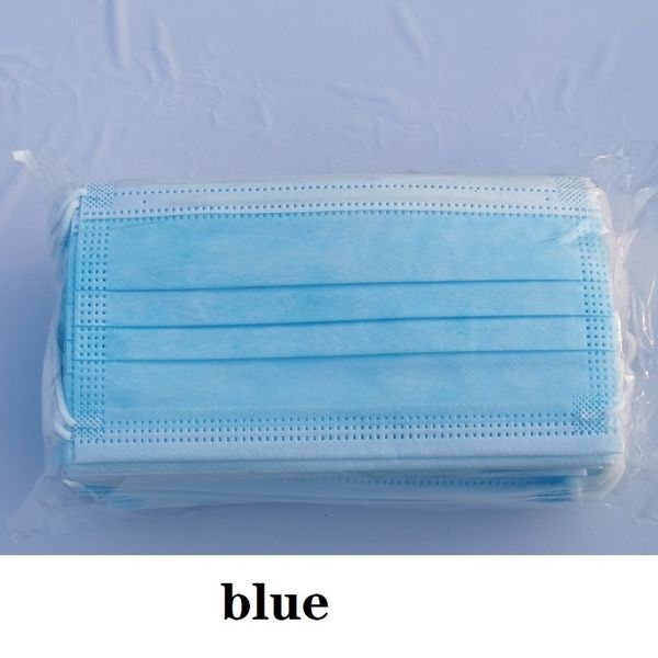 

3 factory colorful disposable face mouth cover layer breathable dustproof protective designer mask party masks mouth-muf 1 r6810