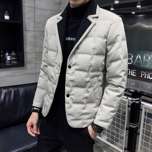 

men's down & parkas of 2021 suit brought jacket han edition cultivate morality man upset coat business big yards1, Black