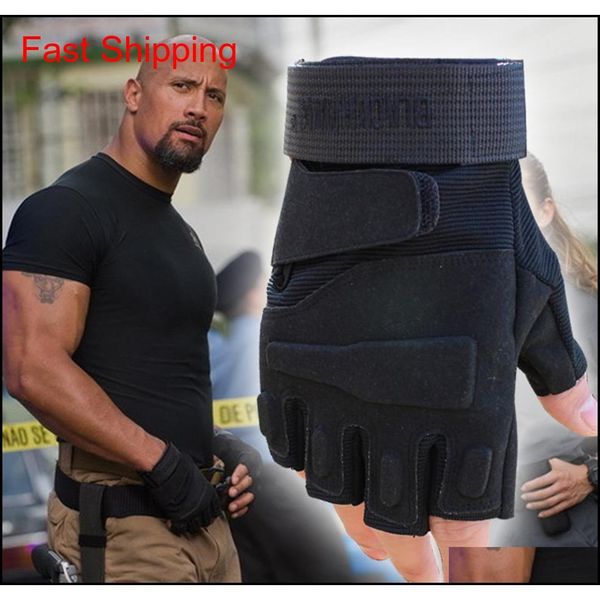 

hell storm usa special forces tactical gloves outdoor fighting combat slip-resistant black half- finger gloves wholesale gprt0