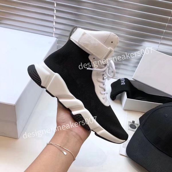 

new women platform running shoes triple black white sports skateboarding high low cut flax mens trainers sneakers fz191010