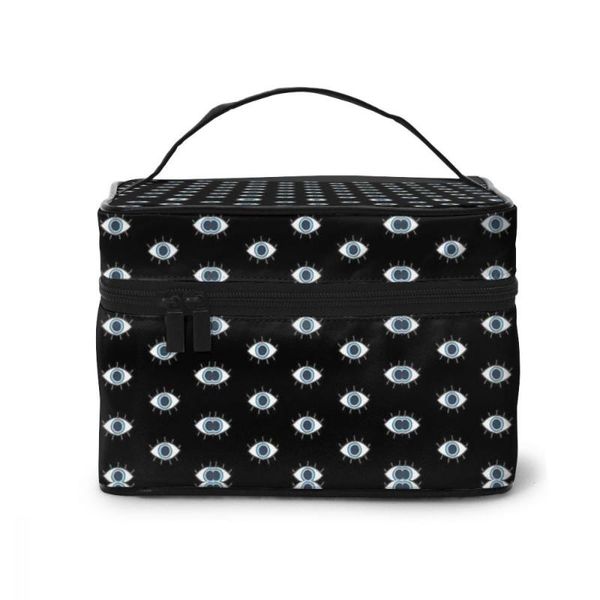 

cosmetic bags & cases high capacity makeup bag travel eyes-black beauty
