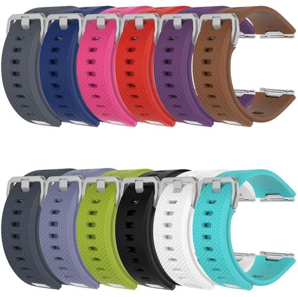 

watchbands replacement silicone soft sport watch band strap for fitbit ionic bracelet smart fitness watch strap dhl ship wholesale
